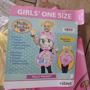 Vintage Polly Pocket Halloween Costume Girl Kids One Size New In Package